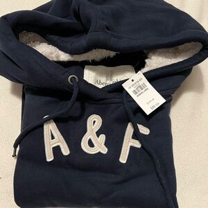 NWT Women’s Abercrombie & Fitch Navy Hoodie
